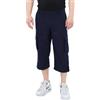 Ben Creek - Pantaloni Capri da uomo per il tempo libero - Bermuda per il tempo libero e tutti i giorni - Pantaloncini da trekking a 3/4 con elastico in vita - Cargo semi-lungo con tasche multitasche