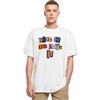 Mister Tee MT Upscale Mt2869-Hate Or Love It Oversize Tee T-Shirt, Bianco, L Plus Unisex-Adulto