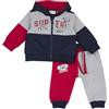 Chicco Completo Tuta Due Pezzi: Felpa Con Zip E Pantaloni, Tuta Bambini e ragazzi, Ocra, 9 mesi