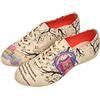 DOGO Scarpa Stringata Let The Music Play Beige/Viola/Fucsia EU 36