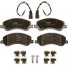 TRW GDB1724 Pastiglie Freno Set di 4 para Ford Transit Furgonato (FA_ _) 2006-2014 Assale Anteriore e Altri Veicoli
