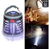 Rauwseul Zapper portatile per insetti e zanzare, ricaricabile elettrica, lampada da campeggio, 2 in 1 per interni ed esterni, multifunzionali, impermeabile IPX4, per viaggi, patio, casa, giardino, ecc.