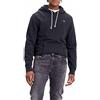 Levi's Felpa con Cappuccio Uomo, Nero minerale, XXL