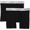 Calvin Klein Jeans Calvin Klein Boxer Brief 2pk, Nero, L (Pacco da 2) Uomo