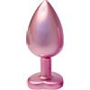 Dream Toys Gleaming Love Plug Matte Pink Large