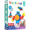 Blockaroo blocchi magnetici come gioco educativo per bambini, set di giochi d'acqua educativi per costruzioni creative, ideali per la vasca del divieto, scatola robot con 10 blocchi di costruzione