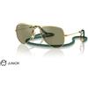 Ray Ban Occhiali da sole Ray Ban Junior aviator 9506S 223/6R - Occhiali da sole aviator oro Ray Ban Junior 8056262143292