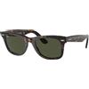 Ray Ban Occhiali da sole Ray Ban Wayfarer RB2140 902 Tartarugato - Occhiali da sole squadrati havana Ray Ban 805289126645