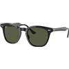 Ray Ban Occhiali da sole Ray Ban Hawkeye RB2298 901/31 Black - Occhiali da sole squadrati nero Ray Ban 8056597626743