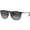 Ray Ban Occhiali da sole Ray Ban Erika RB4171 622/8G Black - Occhiali da sole rotondi nero Ray Ban 805289742463