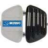 KRINO 10067101 Set 5 Pezzi ESTRATTORI per Viti 1÷5 mm, Acciaio