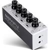 InLine AmpEQ Mobile Amplificatore Cuffie, Equalizzatore a 3 Bande, Audio, Nero