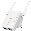 STRONG REPEATER300V2 Ripetitore Wifi Casa e Ufficio, Wireless Extender e Access Point, Velocità 300 Mbps, Porte LAN e Porta WLAN, 2 Antenne, Adatto per tutti i dispositivi Wi-Fi, Bianco