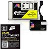 DIGIQUEST CAM tivùsat 4K Ultra HD certificata |1 mese DAZN STANDARD incluso |Accesso ai canali HD e 4K | Facile installazione | Ideale per amanti di cinema e sport | Abilitato DAZN 1 e DAZN 2