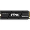 KINGSTON TECHNOLOGY SSD Kingston FURY Renegade Heatsink 500 GB Nero PCIe 4.0 x4 NVMe M.2 2280 Heatsink