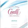 Corelli Corde per Violino Crystal Re Stabilon-Nylon/rivestimento in argento Light 703ML