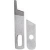 Pwshymi Coltello Tagliacuci, Lame per Coltelli Superiori e Inferiori Multifunzione Tagliacuci Domestico per Serger Blades
