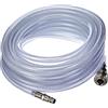 Einhell Original Tubo alta pressione da 10m per compressori, Ø interno 6 mm | Accessori compressore | Lunghezza 10 m | Filettatura interna R 1/4'' | Tessuto in PVC | Pressione di esercizio max. 15 bar