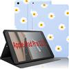 Yoedge Custodia per iPad Pro 2021 12,9 Pollici 5a Generazione Tablet,Soft TPU Ultra Sottile Smart Cover in PU Pelle Flip con Funzione Stand Protettiva Case per iPad Pro 12,9 2021/2020/2018,Margherita