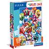 Clementoni Supercolor Disney Pixar Party-24 maxi pezzi-Made in Italy, puzzle bambini 3 anni+, Multicolore, 24215