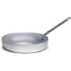 Baldassare Agnelli Pentole Agnelli Family Cooking Alluminio Padella con Manico, Argento, 36 cm