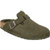 BIRKENSTOCK BOSTON SHEARLING THYME SUEDE LEATHER Ciabatte Donna