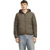 JACK & JONES STATE PACKABLE PUFFER HOOD NOOS CANTEEN Piumino Uomo