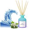 SCENTORINI Diffusore Profumo Ambiente con Bastoncini, 100ml con 6 Bastoncini, Profumato di Oceano, Diffusore a Bastoncini per Stanza, Bagno, Ufficio, Armadio, Oli Profumati Naturali