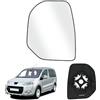 JinsenTGG Vetro a Specchio sostituzione per Citroen Berlingo 2008-2013, Specchio Esterno Regolabile Adatto sostituzione per Peugeot Partner 2008-2013, Lente di Retromarcia (Sinistra)