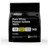 LabAlama Proteine in Polvere Whey Protein Isolate 1kg Cioccolato - Alta Digeribilità, Zero Grassi, Zero Zuccheri Aggiunti - Per Sportivi e Atleti, 7.13g BCAA, 14.6g Aminoacidi Essenziali