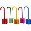 FERROELETTRA Ferma Finestra GUMMY - Fermavento Profumato Fermaporta Universale Ammortizzatore Ferma persiane - Gommini Paracolpi Blocca Porta - Colori assortiti (10)