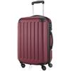 HAUPTSTADTKOFFER - SPREE - Bagaglio a mano, Valigia rigida, Trolley espandibile, 4 ruote doppie, TSA, 55 cm, 42 litri, Borgogna