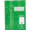 Clairefontaine 331620C - Quaderno A4, 32 fogli bianchi, 1 pezzo