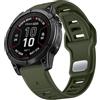 Negatta Cinturino Compatibile con Garmin Fenix 7X/Fenix 7X Pro/Fenix 6X Pro/Fenix 5X Plus/Fenix 5X/Fenix 3/3 HR,Cinturino in Silicone da 26 mm Quick Fit per Garmin Epix Pro 51mm/Instinct 2X Solar