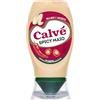 Calvé Maionese Spicy Mayo, Formato 250 ml, Maionese con Aggiunta di Paprica e Pepe di Cayenna, Salsa Piccante e Speziata, Ideale per Sushi, Pokè e Fritti, Bottiglia 100% Riciclata