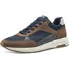 s.Oliver Sneaker da Uomo Low 5-13603-42, Scarpe da Ginnastica, Blu Navy, 44 EU