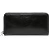 Liebeskind Berlin Gigi, Purse Donna, Black Crinkle L, L (HxBxT 9.5cm x19cm x2.6cm)