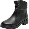 baradello Leder Boots, Stivali in Pelle Donna, Nero, 38 EU