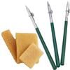 GORGECRAFT 6 pz Penne per Rigatura Artistica Penna per Disegno A Inchiostro Linea Sottile Penna Fluida per Mascheratura Regolabile Gomma per Cancellare Strumento Dritto Pittura Ad Acquerello Frisked