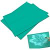 LPZMPZ 2 Pz Linoleum per Incisione Fogli di Gomma A4 Gomma Eva Morbida per la Realizzazione di Stampe, Stampa su Linoleum 21 x 30 cm (Grüner)