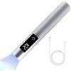 Generic Penna per lampada UV, penna per lampada LED,Asciugacapelli e lampada UV portatile ad asciugatura rapida - Asciugatore per unghie con interruttore tattile per smalto gel, luce UV ricaricabile