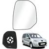 JinsenTGG Vetro a Specchio sostituzione per Citroen Berlingo 2008-2013, Specchio Esterno Regolabile Adatto sostituzione per Peugeot Partner 2008-2013, Lente di Retromarcia (Giusto)