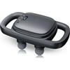 Bewinner Massaggiatore Elettrico a 4 Teste, Massaggiatore Portatile per Tessuti Profondi a 5 Marce e 2 modalità, Mini Pistola per Massaggio Portatile per Schiena, Gambe, Collo, Spalle e