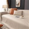 VanderHOME Impermeabile Copridivano Antiscivolo Salvadivano Copridivani elasticizzati Antimacchia Antigraffio Divano Protector Mobili Copertureper cani animali domestici 210 * 300cm-Beige