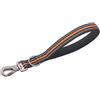 MEZOKUCEL Guinzaglio Corto per Cani,Guinzagli per Cane in Nylon con Manico Imbottito e Filo Riflettente per Allenamento di Cani di Taglia Media e Grande (colore arancione)
