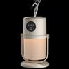 SHLWYG Umidificatore a nebbia fredda, ugello rotante a 360°, umidificatore silenzioso per interni e purificatore d'aria con luce notturna