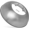 YOSUKATA Coperchio Wok 32,5 cm - Coperchio Universale Acciaio Inox con Vetro Temperato e Fori per Vapore per Wok 36 cm - Lavastoviglie - Dome per Fusione Formaggio e Griglia - Cloche per Hamburger
