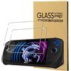 CONAPIKA Pellicola Protettiva per MSI Claw, [2 Pezzi] Durezza 9H Vetro Temperato Pellicola Display Cover [Senza Bolle][Antigraffio][Anti-Olio] Trasparente Protezione Schermo per MSI Claw