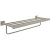 Villeroy & Boch Elements Striking mensola portasciugamani, TVA15200600064, Elements Striking nichel spazzolato [Accessori Bagno > Portasciugamani]
