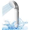 IONAC: Soffione Doccia Con Filtro e Addolcitore d'Acqua - Tecnologia Innovativa Giapponese, Spa a Casa, Adatto per Atopia, Risparmio Energetico